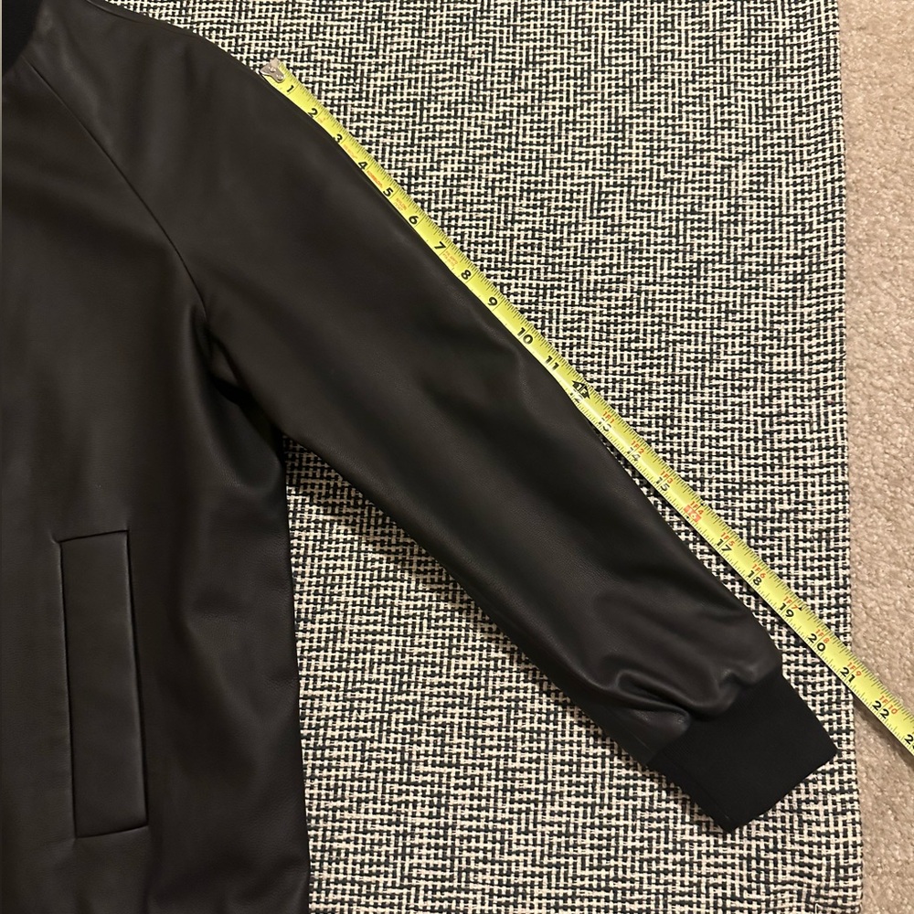 COS A-Line leather Jacket - Picture 11 of 12